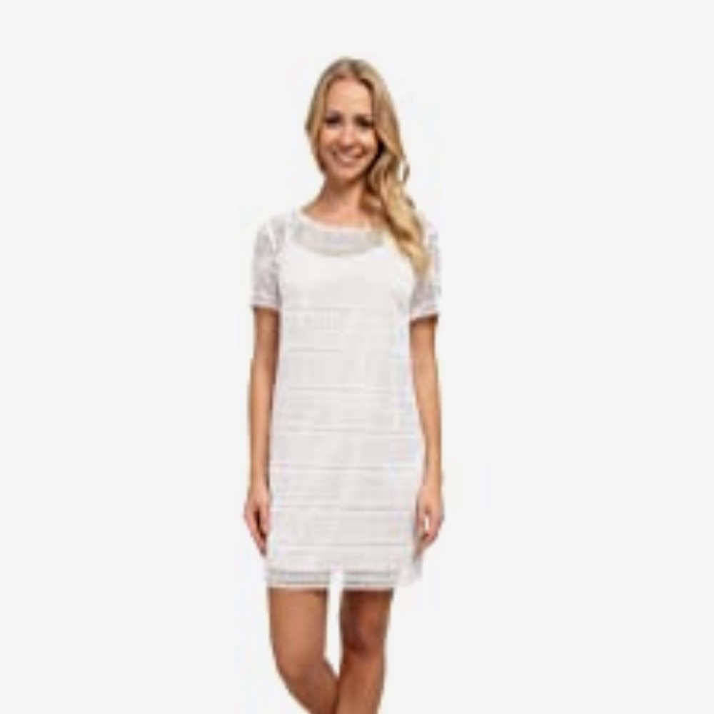 Michael Kors Eyelet T-shirt dress